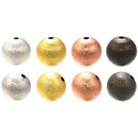 perla de cobre, metal, chapado en oro real, diverso tamaño para la opción, más colores para la opción, 12x12mm, 100PCs/Bolsa, Vendido por Bolsa