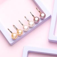 Boucle d'oreille de perle de goutte d'eau douce, perle d'eau douce cultivée, bijoux de mode & normes différentes pour le choix & pour femme, plus de couleurs à choisir, Vendu par paire