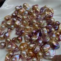 Baroque Cultured Freshwater Pearl Beads, DIY, multi-colored, 14-18mm 