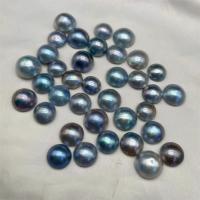 Natural Akoya Cultured Pearl Beads, Akoya Cultured Pearls, DIY, blue, 12-16mm 