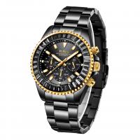 Men Wrist Watch, Zinc Alloy, with Glass, Chinese movement, plated, Life water resistant & for man & with rhinestone 