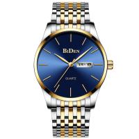 Men Wrist Watch, Zinc Alloy, with Glass & 304 Stainless Steel, Chinese movement, plated, Life water resistant & for man 