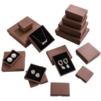 Jewelry Gift Box, Paper brown 