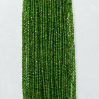 Диопсид бисер, Круглая, полированный, разный размер для выбора & граненый, зеленый, длина:Приблизительно 14.96 дюймовый, продается Strand