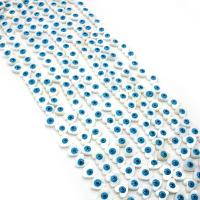 La Perla de Concha Natural, Concha de agua dulce, Corazón, Bricolaje & esmalte, Blanco, 10mm, longitud:aproximado 38 cm, Vendido por Sarta