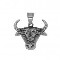Stainless Steel Animal Pendants, 316L Stainless Steel, fashion jewelry & for man, original color 