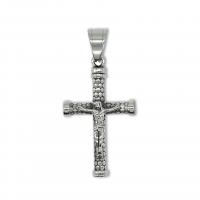 Stainless Steel Cross Pendants, 316L Stainless Steel, fashion jewelry & Unisex, original color 