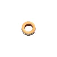 Edelstahl Perlen, 304 Edelstahl, Kreisring, Vakuum-Ionen-Beschichtung, DIY & Micro pave Zirkonia, keine, 10x3.5x10mm, verkauft von PC