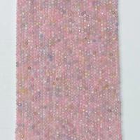 Perles de morganite, Rond, poli, normes différentes pour le choix & facettes, rose Environ 14.96 pouce, Vendu par brin