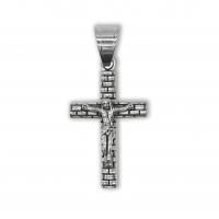Stainless Steel Cross Pendants, 316 Stainless Steel, fashion jewelry & for man, original color 