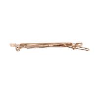 Hair Slide, Iron, gold color plated, fashion jewelry & for woman 