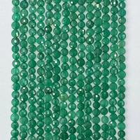 Grün Aventurin Stein Perlen , Grüner Aventurin, rund, natürlich, verschiedene Größen vorhanden & facettierte, grün, Länge:ca. 14.96 ZollInch, verkauft von Strang