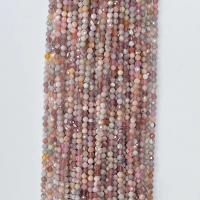 Natürliche Botswana Achat Perlen, rund, verschiedene Größen vorhanden & facettierte, keine, Länge:ca. 14.96 ZollInch, verkauft von Strang