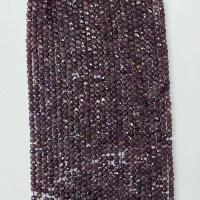 Perles de pierre gemme unique, Lepidolite naturel, cadre, naturel, facettes, violet Environ 14.96 pouce, Vendu par brin