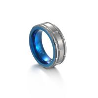 Männer Wolfram Stahl Ring in Bulk, Modeschmuck & verschiedene Größen vorhanden & für den Menschen, 8x3.2mm, verkauft von PC