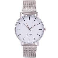 Unisex Wrist Watch, 304 Stainless Steel, with Glass & Zinc Alloy, Chinese movement, Vacuum Ion Plating, waterproofless 