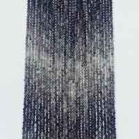 Rutilated Quartz Beads, Black Rutilated Quartz, Round, natural & faceted, black Approx 14.96 Inch 