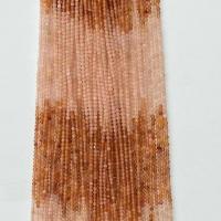 Abalorios de cuarzo rubí natural, Esférico, diverso tamaño para la opción & facetas, degradado de color, 2mm, longitud:aproximado 14.96 Inch, Vendido por Sarta