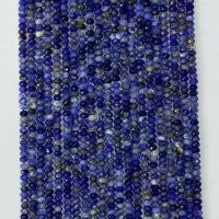 Sodalith Perlen, Sosalith, rund, natürlich, verschiedene Größen vorhanden & facettierte, blau, Länge:ca. 14.96 ZollInch, verkauft von Strang