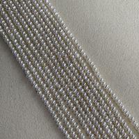 Natural Freshwater Pearl Loose Beads, DIY, white, 2-3mm Approx 15 Inch 