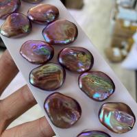 Baroque Cultured Freshwater Pearl Beads, DIY, purple, 17-18mm 