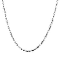 Stainless Steel Chain Necklace, 304 Stainless Steel, polished, fashion jewelry & Unisex, original color, 2.4mm Approx 20.08 Inch 