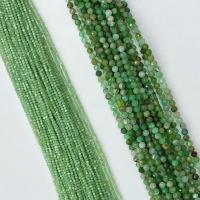Australien Jade Perle, rund, natürlich, verschiedene Größen vorhanden & facettierte, grün, Länge:ca. 14.96 ZollInch, verkauft von Strang