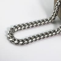 Stainless Steel Curb Chain, 304 Stainless Steel, DIY, original color, 12.2mm 