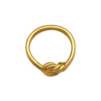 Stainless Steel Finger Ring, 304 Stainless Steel, Vacuum Ion Plating, for woman, golden, 2.8mm, US Ring 