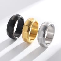 Stainless Steel Finger Ring, 316L Stainless Steel, Vacuum Ion Plating, fashion jewelry & for man 7mm 