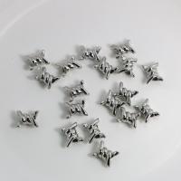 Zinc Alloy Jewelry Beads, silver color plated, DIY 