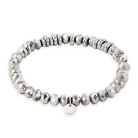 Crystal Bracelets, Titanium Steel, with Crystal, Vacuum Ion Plating, fashion jewelry & for woman cm 