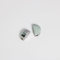 Edelstahl Perlen, 304 Edelstahl, Dom, poliert, DIY, originale Farbe, frei von Nickel, Blei & Kadmium, 7x11x3.7mm, verkauft von PC