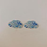 Acrylic Jewelry Pendant, Cloud, printing, embossed & DIY 