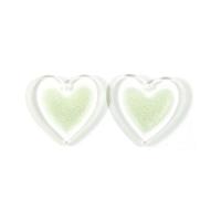 Acrylic Jewelry Pendant, Heart, DIY 