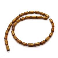 Synthetic Coral Beads, barrel, DIY brown Approx 38 cm 