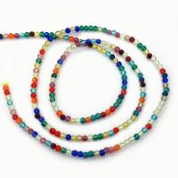 Gemischte Kristall Perlen, DIY & verschiedene Größen vorhanden, Mehrfarbige, verkauft von Strang