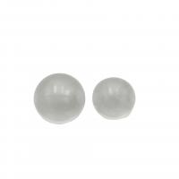 Acrylic Jewelry Beads, Round, DIY clear, Approx 