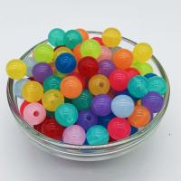 Glänzende Acrylperlen, Acryl, rund, poliert, DIY & verschiedene Größen vorhanden, keine, verkauft von Tasche