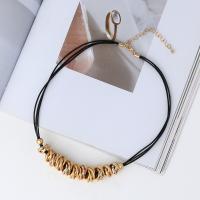 Zinc Alloy Necklace, plated, fashion jewelry & for woman Approx 48 cm 
