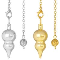 Brass Pendulum, Calabash, plated, fashion jewelry Approx 8.66 Inch 