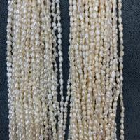 Keshi Cultured Freshwater Pearl Beads, Baroque, DIY, white, 3-4mm Approx 15 Inch 