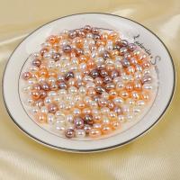 No Hole Cultured Freshwater Pearl Beads, Rice, DIY 7-8mm 
