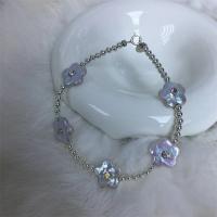 Perlen Armbänder, Natürliche kultivierte Süßwasserperlen, Modeschmuck & für Frau, weiß, Länge:ca. 7.5 ZollInch, verkauft von PC
