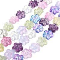 Fleur bijoux en perles, chalumeau, DIY Environ 1mm Environ 14.5 pouce Vendu par brin