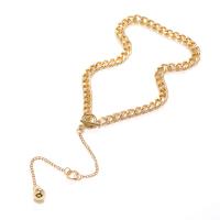 Zinc Alloy Necklace, plated, fashion jewelry & for woman 18mm cm 