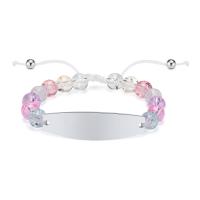 Crystal Bracelets, 304 Stainless Steel, with Crystal, Adjustable & fashion jewelry & for woman, 8mm,13*45mm Approx 6.3-9.8 Inch 