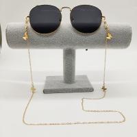 Messing Brillenkette, Anti-Skidding & für Frau, keine, Länge:ca. 75 cm, verkauft von PC
