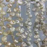 Perles nacres baroques de culture d'eau douce , perle d'eau douce cultivée, DIY, plus de couleurs à choisir, 4.5-5mm Environ 15 pouce, Vendu par brin