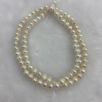 Natural Freshwater Pearl Loose Beads, Baroque, DIY, 4-5mm Approx 15 Inch 